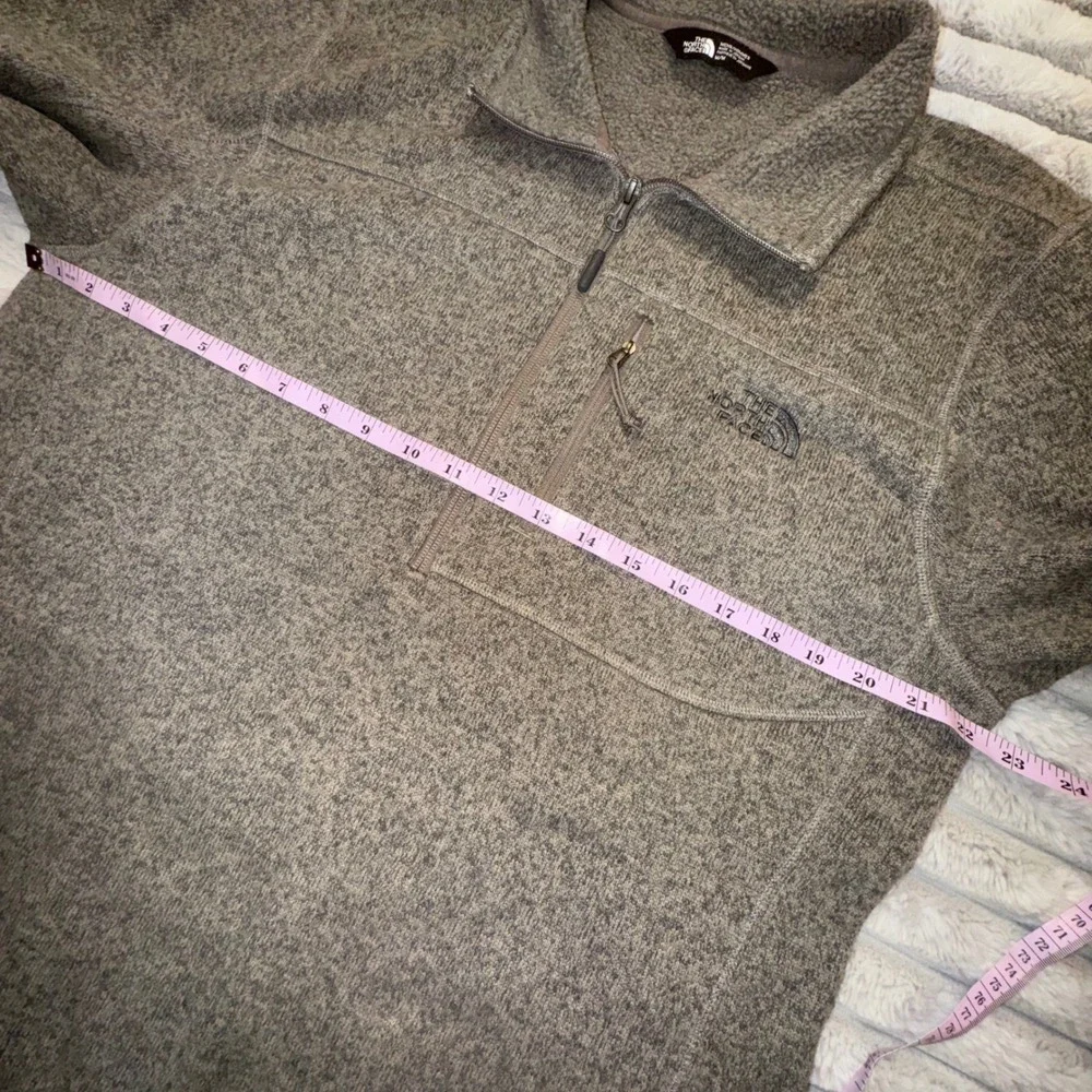 The North Face Men's Medium Green‎ Gordon Lyons 1/4-Zip Pullover Fleece Jacket